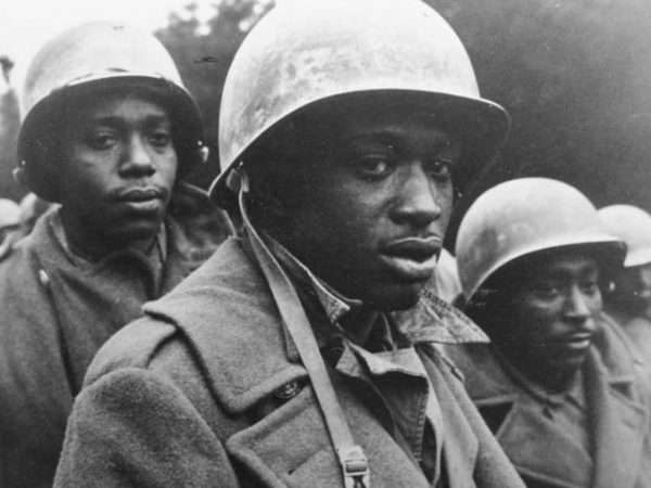 Black U.S. G.I.'s in uniform