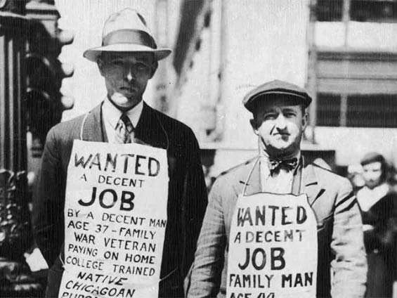 Great Depression - Two White Men